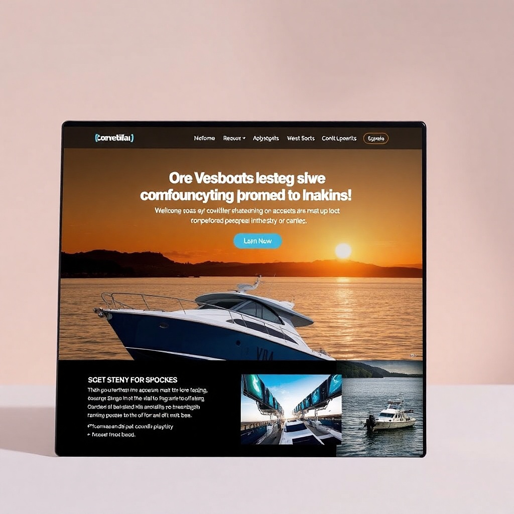 Κατασκευή ιστοσελίδας για σκάφη αναψυχής
